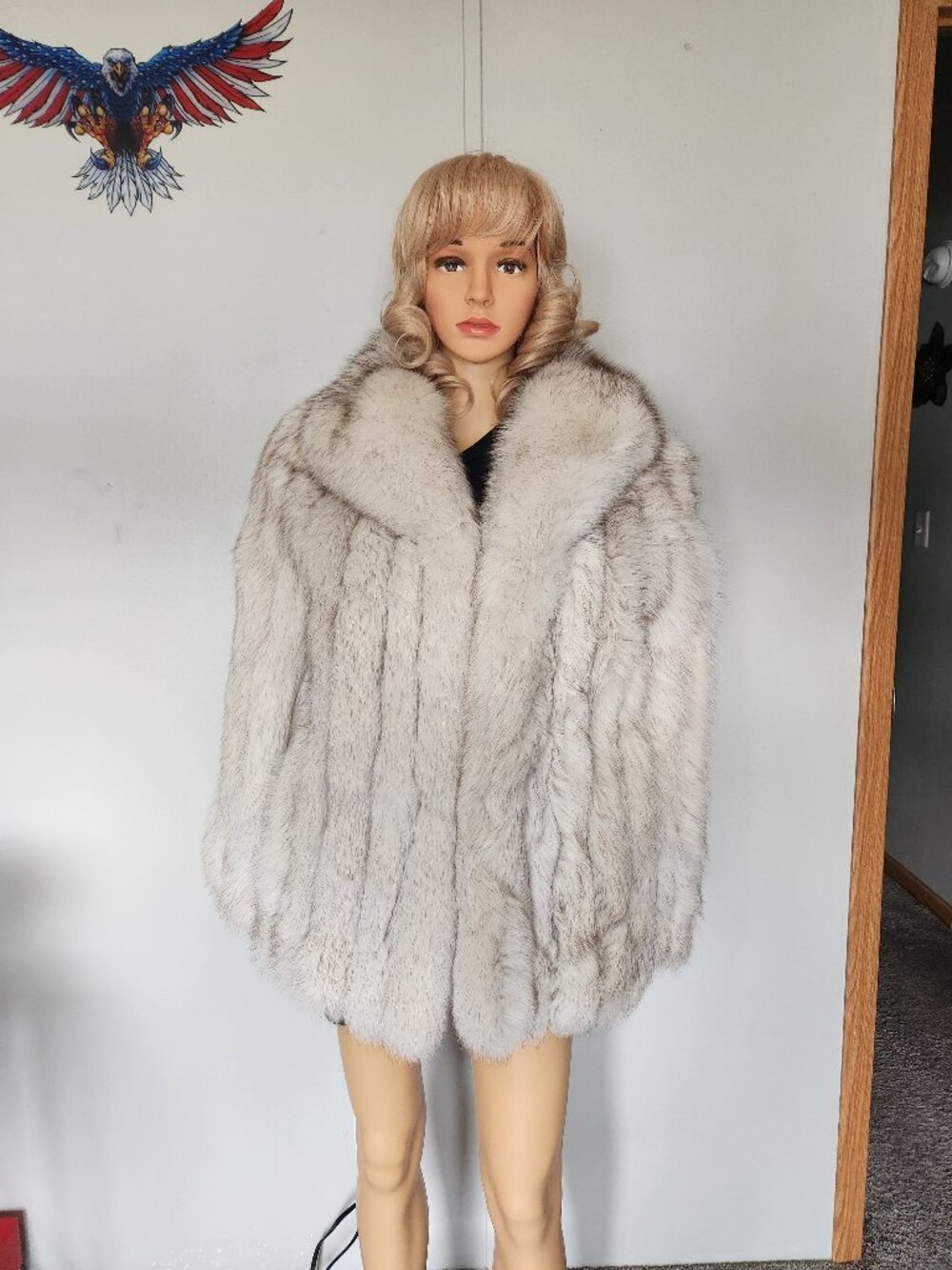 #790 Fox fur coat